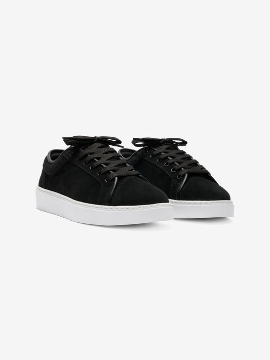 Eton Black Suede