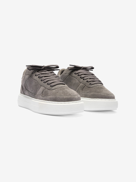 Court Trainer Grey Suede