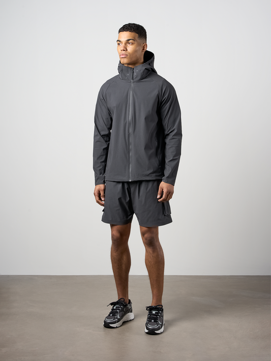 Woven Tech Shorts Charcoal