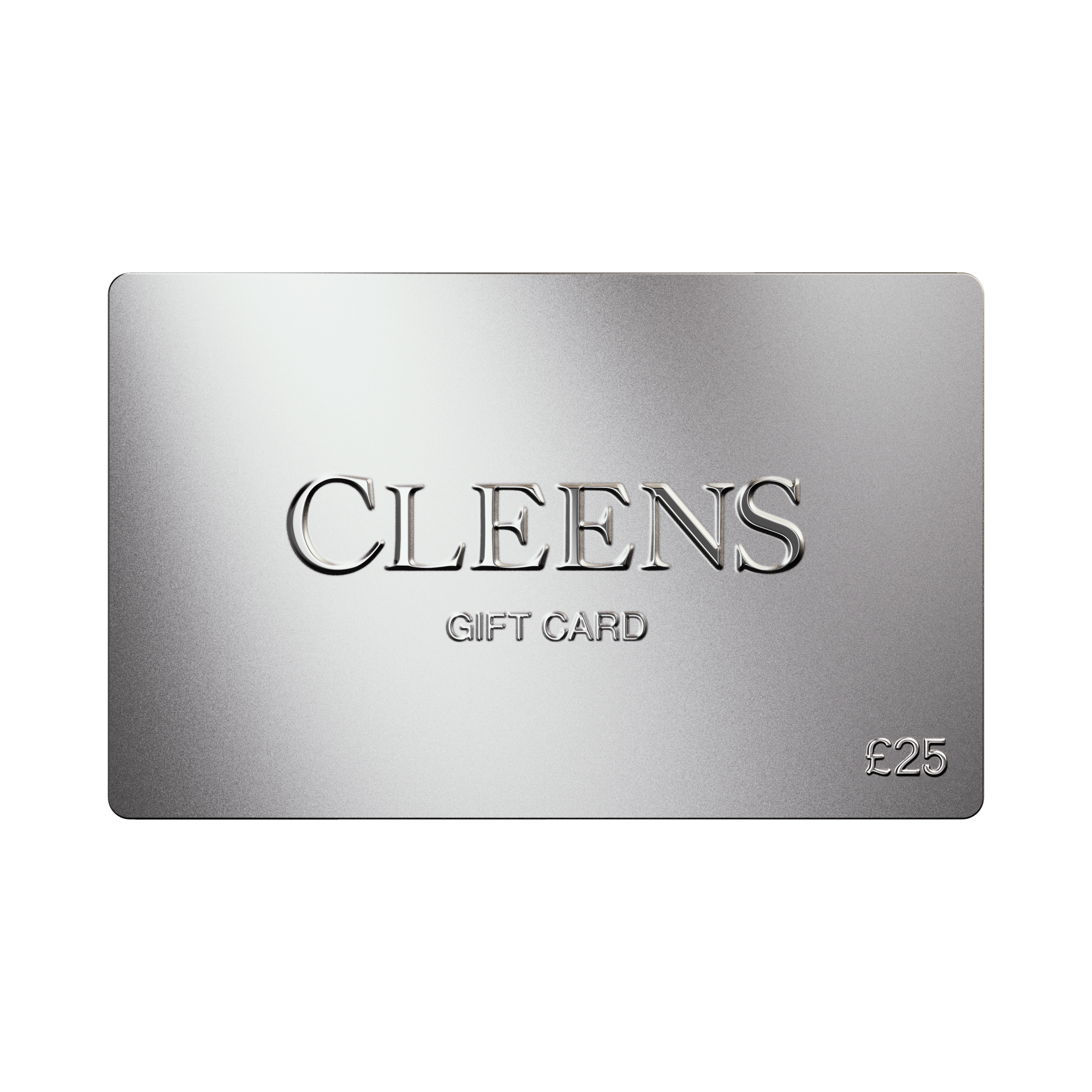 Cleens digital gift card – £25 value