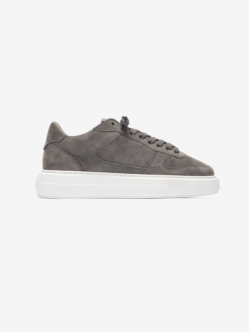 Court Trainer Grey Suede