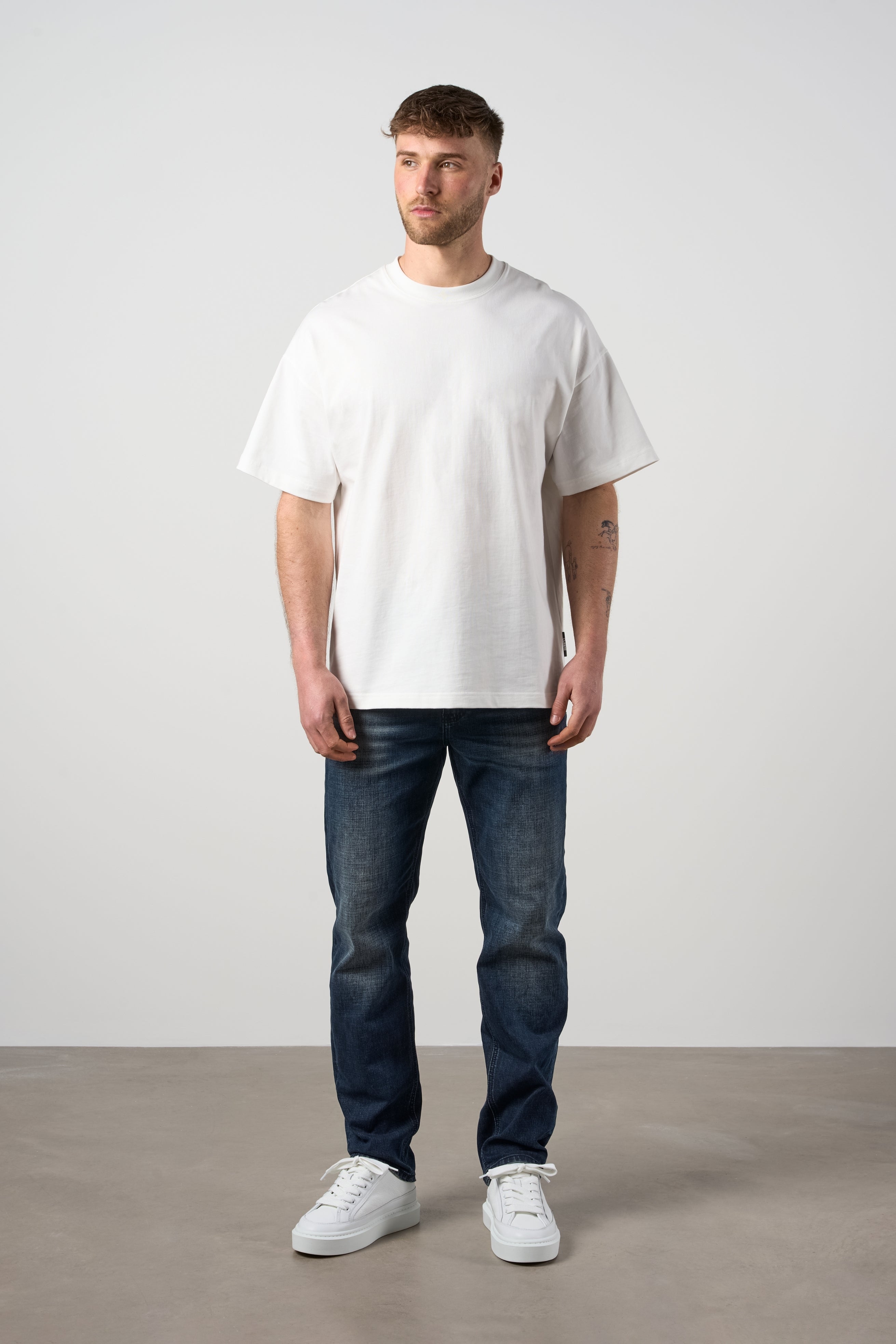 Bird Graphic T-shirt Off White