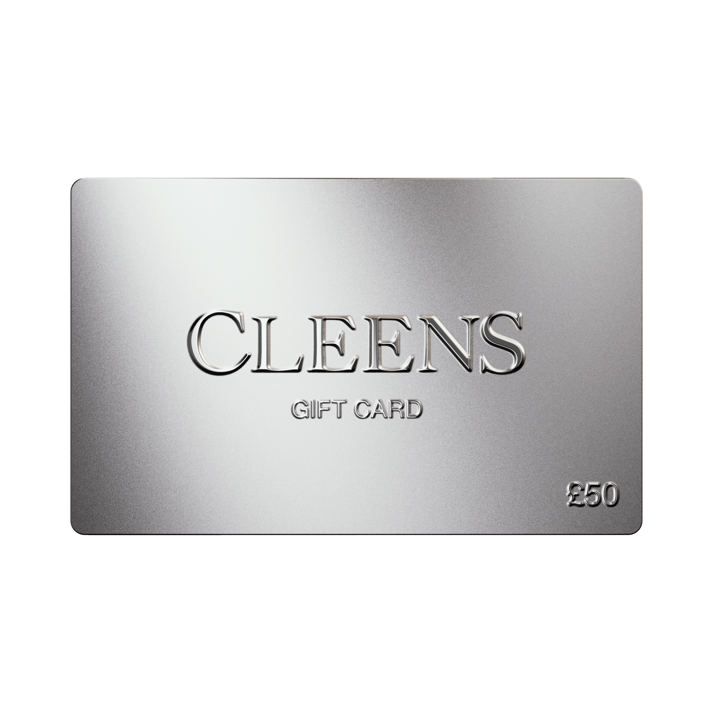 Cleens digital gift card – £50 value