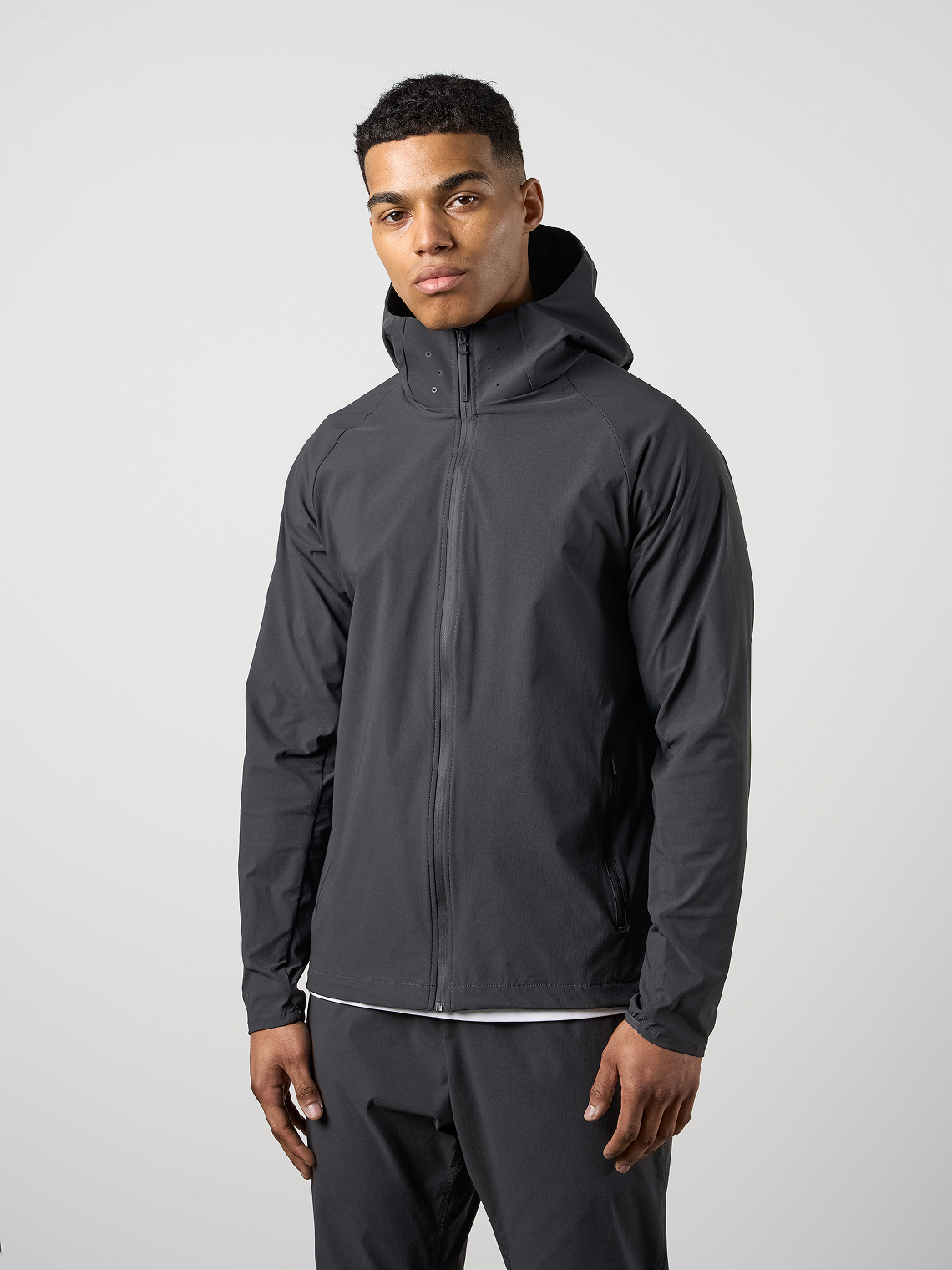 Woven Tech Set Charcoal