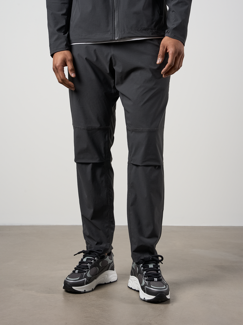 Woven Tech Track Pants Charcoal