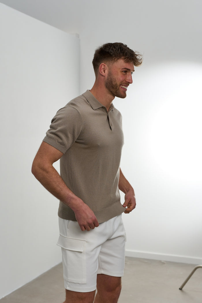 100% MERINO KNIT POLOS