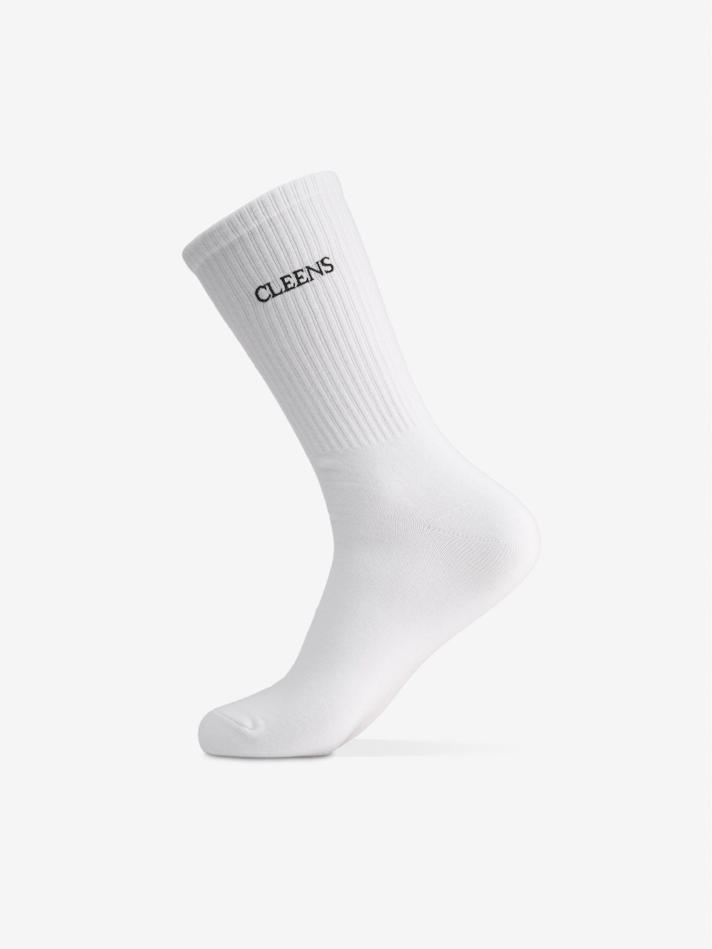 Cleens Socks White Single Pack-1
