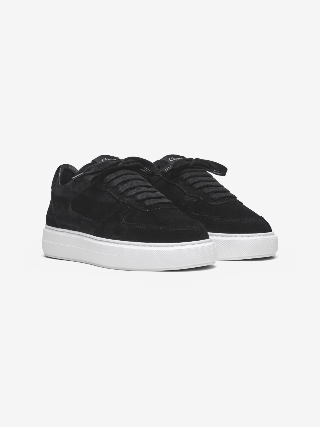 Court Trainer Black Suede