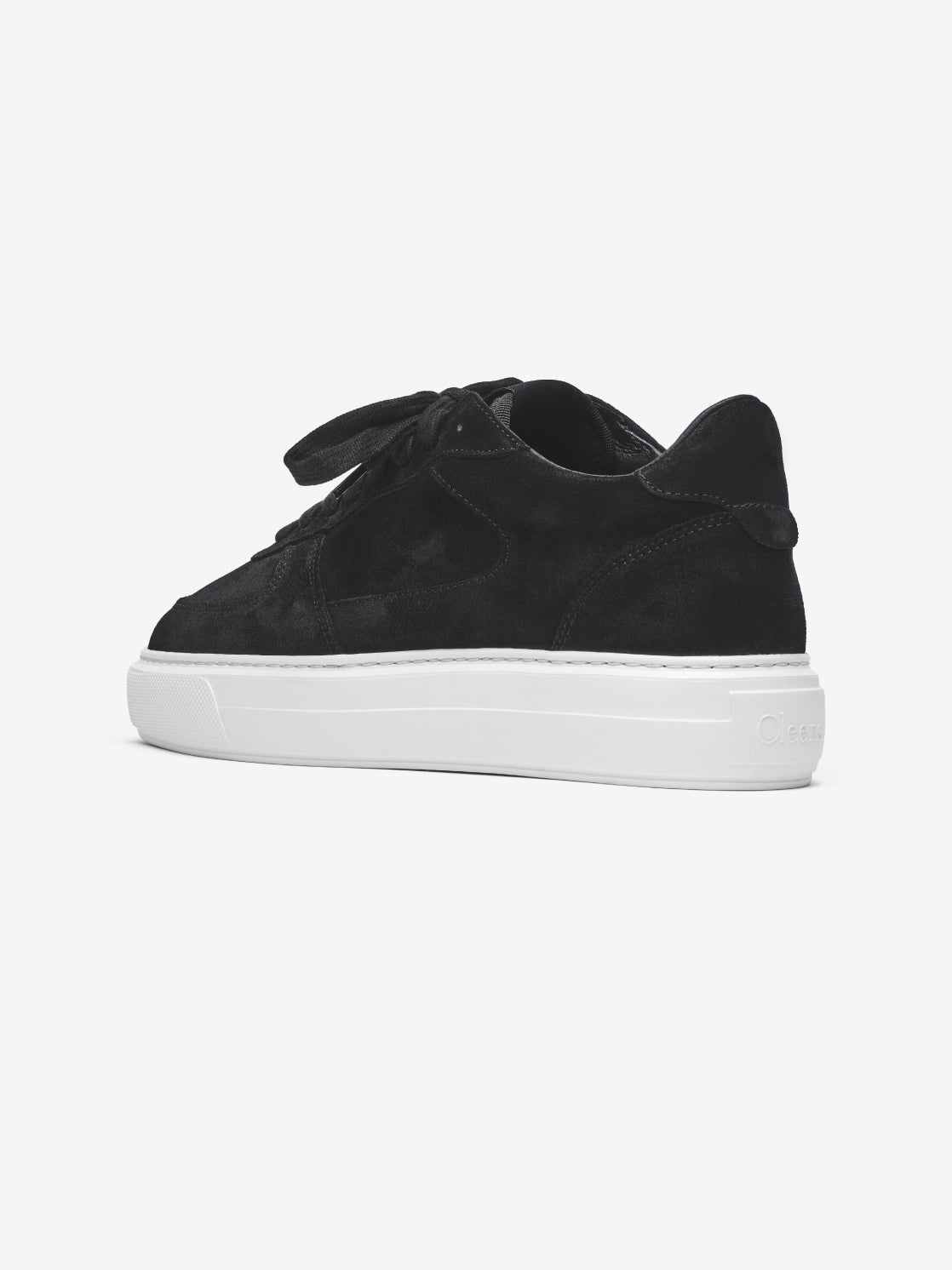 Court Trainer Black Suede