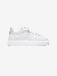 Court Trainer White Tumbled leather